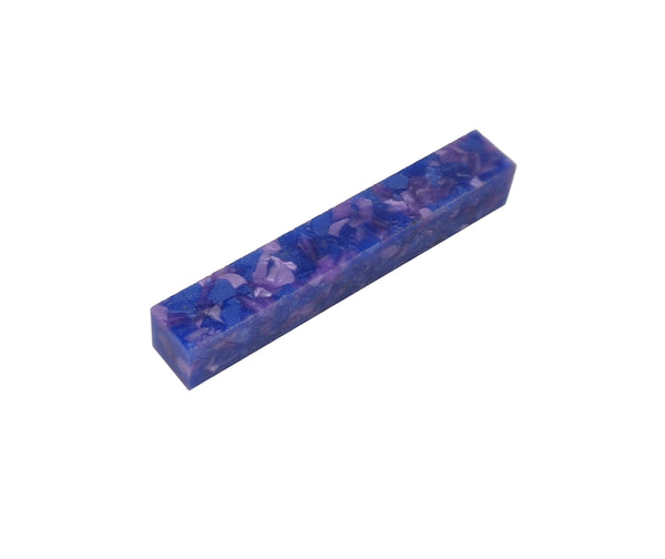 Purple & Blue Crush Acrylic Pen Blank