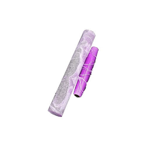 Dark Orchid with White Acrylic Pen Blank Rod
