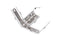 Quadrant Hinges - Chrome