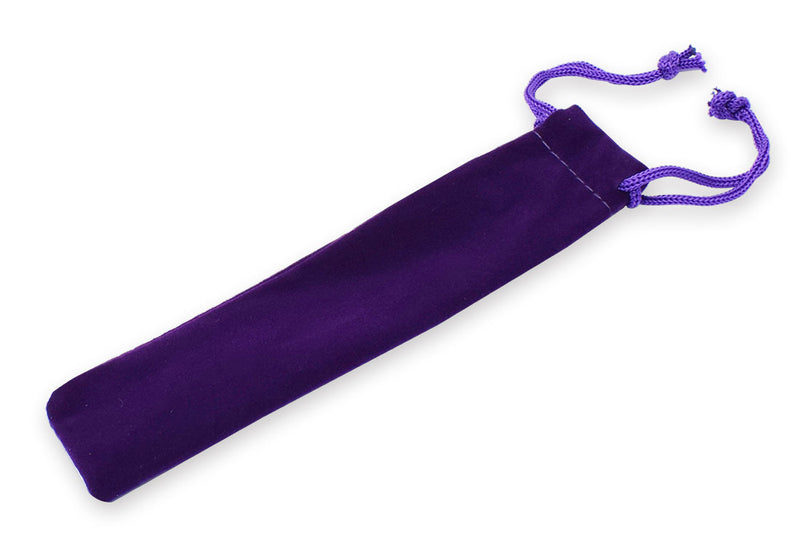 Purple Velvet Pen Pouch