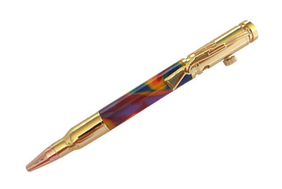 Rifle Bolt & Bullet Action Pen Tubes