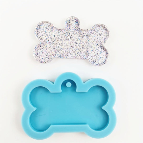 Dog Bone Keyring Mould