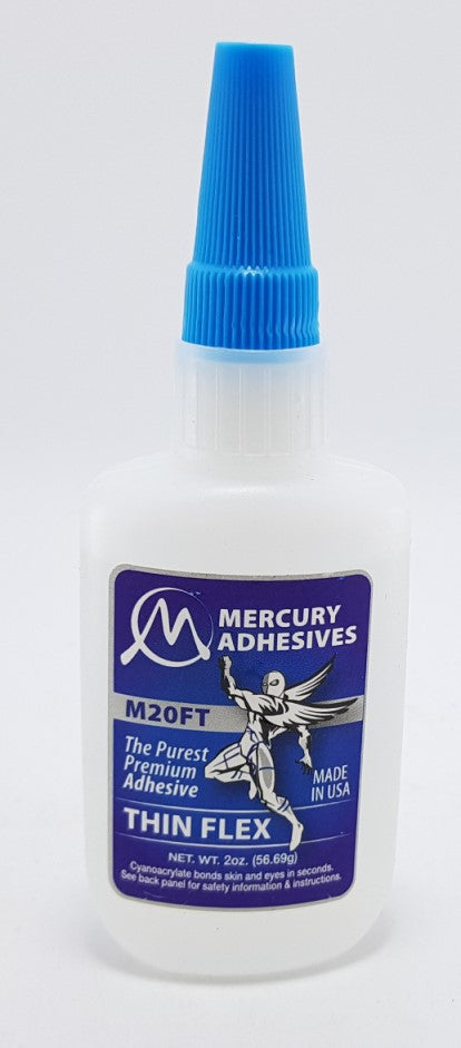 Mercury Thin Flex CA Super Glue 2oz