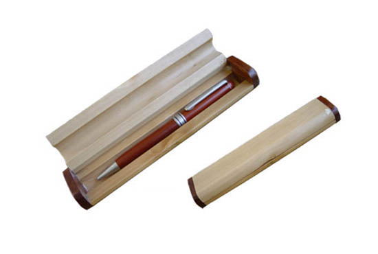 Single Maplewood Pen Case