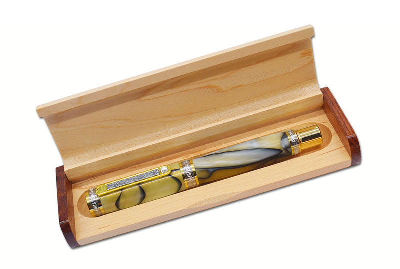 Single Maplewood Large Pen Case