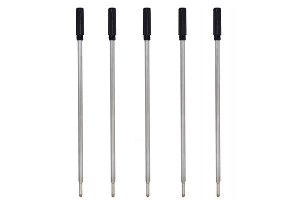 Ballpoint Cross Style refills - Black - 5pk
