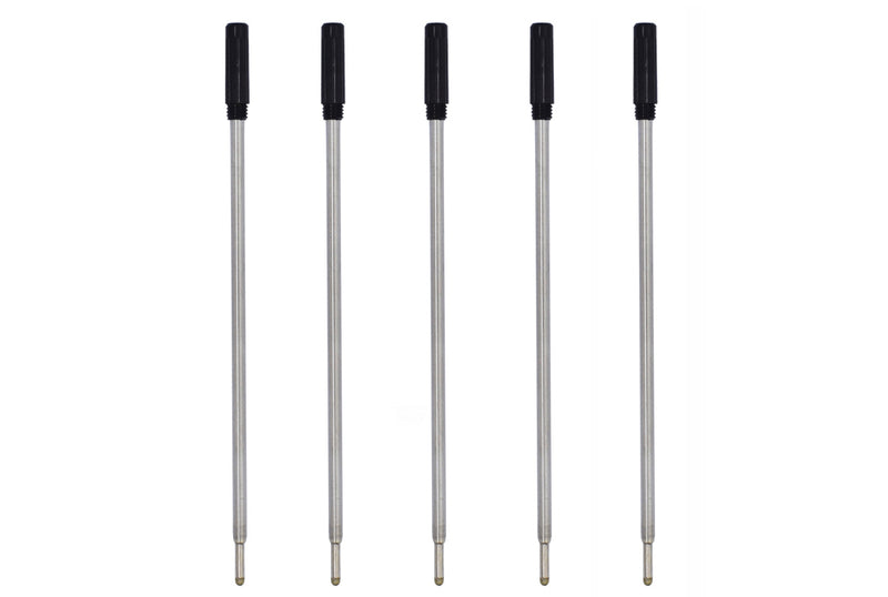 Ballpoint Cross Style refills - Black - 5pk