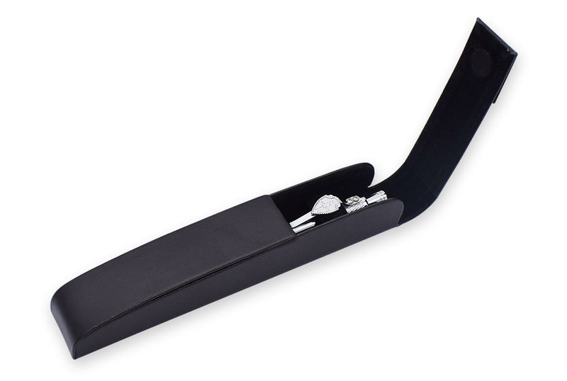 Magnetic Leather Pen Case