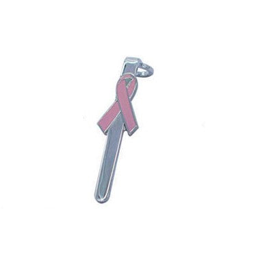 Pink Ribbon Pen Clip