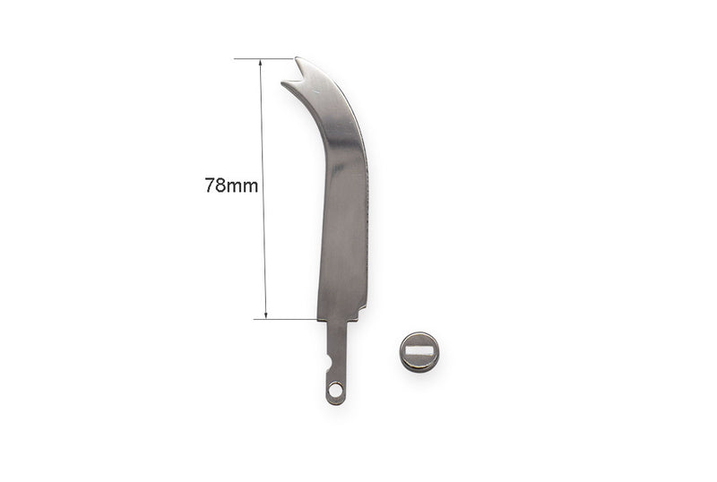 Fork Tipped Cheese Knife - 78mm
