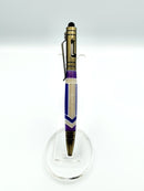 Purple Segmented Stylus Tec-Pen