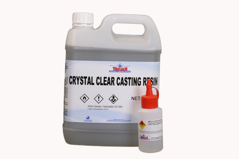Trojan Crystal Clear Polyester Resin