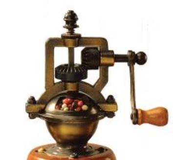 Antique Style Pepper Mill Mechanism